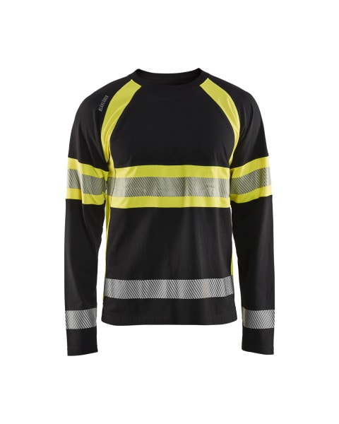 BLAKLAEDER - High Vis Shirt langärmeligSchwarz/Gelb S