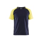 BLAKLAEDER - T-ShirtMarineblau/Gelb XL