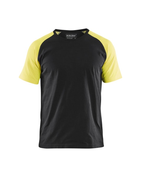 BLAKLAEDER - T-ShirtSchwarz/Gelb XS
