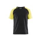 BLAKLAEDER - T-Shirt Schwarz/Gelb 5XL