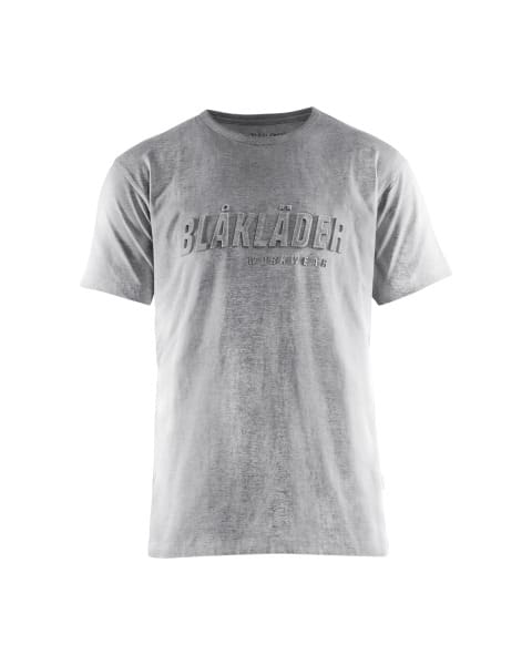 BLAKLAEDER - T-Shirt 3DGrau Melange 4XL