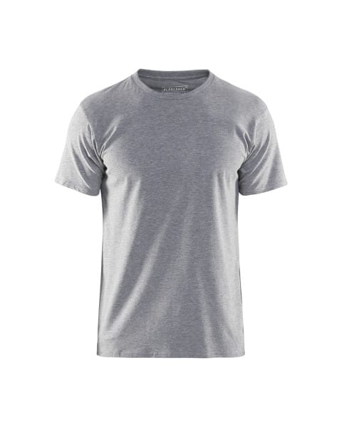 BLAKLAEDER - T-Shirt Slim fitGrau Melange 4XL