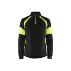 BLAKLAEDER - Sweatshirt mit High Vis EinsätzenSchwarz/Gelb XS