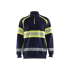 BLAKLAEDER - High Vis SweaterMarineblau/ High Vis Gelb XS