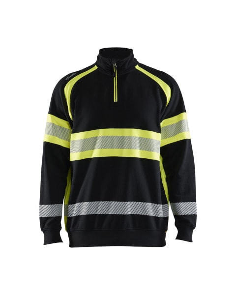 BLAKLAEDER - High Vis SweaterSchwarz/Gelb XS