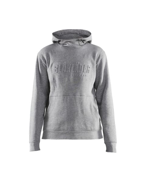 BLAKLAEDER - Damen Kapuzensweater 3DGrau Melange XXXL