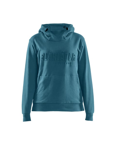 BLAKLAEDER - Damen Kapuzensweater 3DAquamarin L