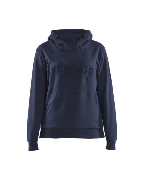 BLAKLAEDER - Damen Kapuzensweater 3DDunkel Marineblau XS