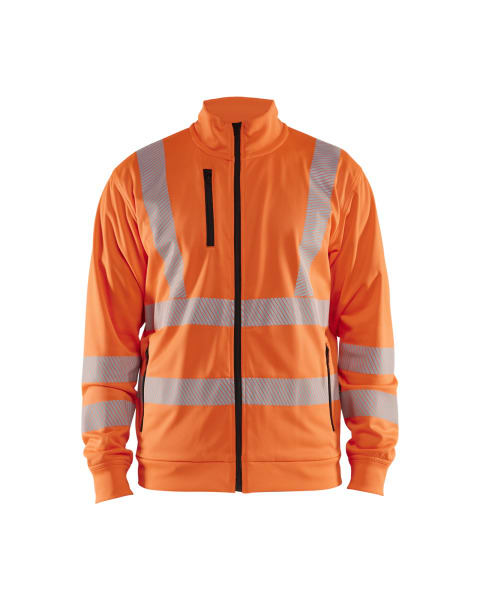 BLAKLAEDER - High Vis SweatjackeHigh Vis Orange S
