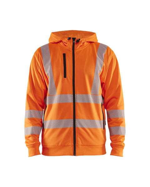 BLAKLAEDER - High Vis Kapuzensweater mit ReißverschlussHigh Vis Orange 4XL