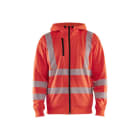 BLAKLAEDER - High Vis Kapuzensweater mit ReißverschlussHigh Vis Rot M
