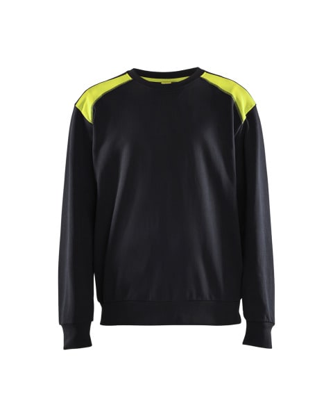 BLAKLAEDER - SweatshirtSchwarz/Gelb XS