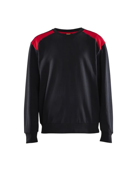 BLAKLAEDER - SweatshirtSchwarz/Rot M