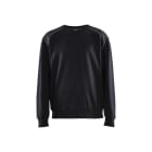 BLAKLAEDER - SweatshirtSchwarz/Mittelgrau XXXL