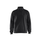 BLAKLAEDER - Sweatshirt mit Half-ZipSchwarz XXXL