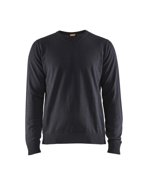 BLAKLAEDER - Pullover gestricktDunkel Marineblau 4XL
