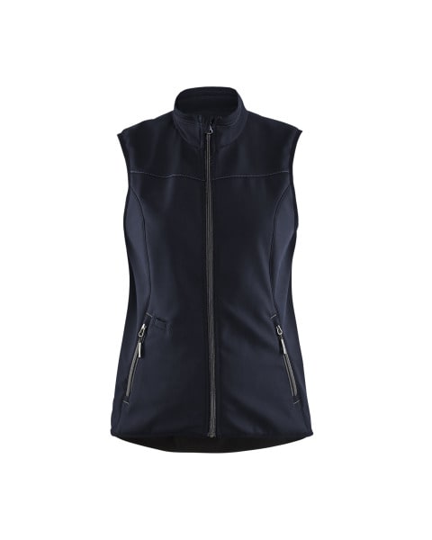 BLAKLAEDER - Damen Softshell WesteDunkel Marineblau/Schwarz XXXL