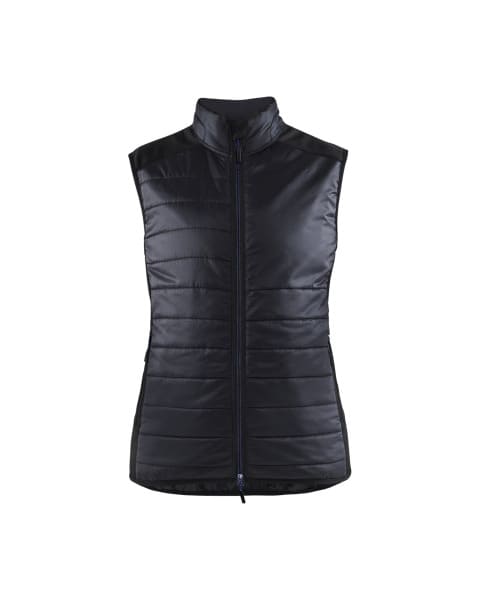 BLAKLAEDER - Damen Weste warm gefüttertSchwarz/Dunkel Marineblau XXL