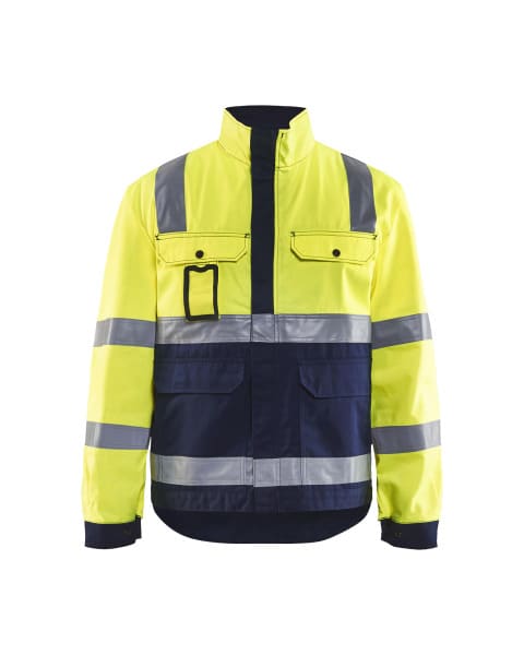 BLAKLAEDER - High Vis JackeHigh Vis Gelb/Marineblau 6XL