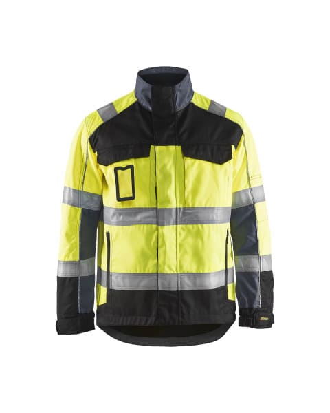 BLAKLAEDER - High Vis JackeHigh Vis Gelb/Schwarz XXL