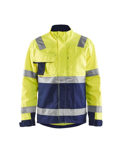 BLAKLAEDER - High Vis JackeHigh Vis Gelb/Marineblau XL