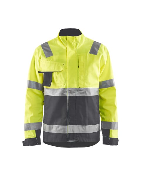 BLAKLAEDER - High Vis JackeHigh Vis Gelb/Mittelgrau XXL