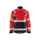 BLAKLAEDER - High Vis JackeHigh Vis Rot/Schwarz 4XL