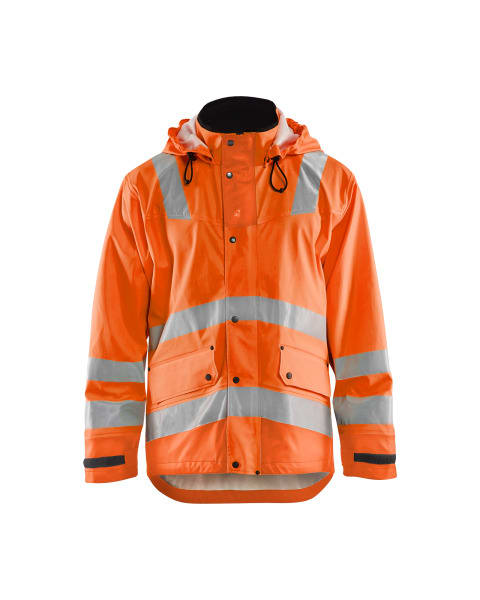BLAKLAEDER - Regenjacke Level 2High Vis Orange S
