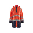 BLAKLAEDER - High Vis Regenjacke Level 1High Vis Orange/Marineblau 4XL