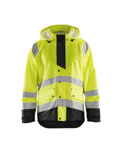BLAKLAEDER - High Vis Regenjacke Level 3High Vis Gelb/Schwarz XXXL