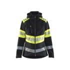 BLAKLAEDER - Damen High Vis Softshell JackeSchwarz/Gelb XXXL