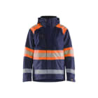 BLAKLAEDER - High Vis Shell JackeMarineblau/Orange XL