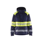 BLAKLAEDER - Damen High Vis Shell JackeMarineblau/ High Vis Gelb S
