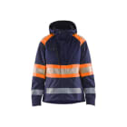 BLAKLAEDER - Damen High Vis Shell JackeMarineblau/Orange M