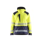 BLAKLAEDER - High Vis Shell JackeHigh Vis Gelb/Marineblau 4XL