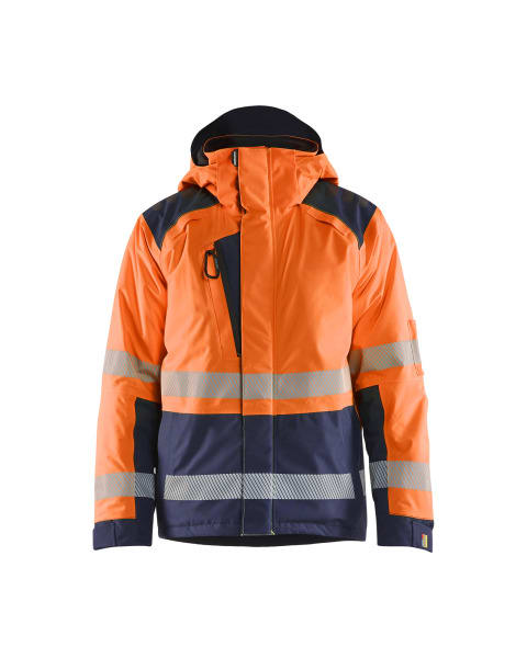 BLAKLAEDER - High Vis WinterjackeHigh Vis Orange/Marineblau XL
