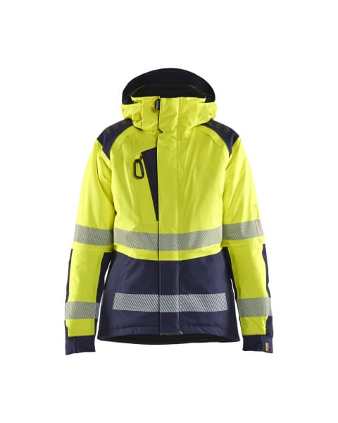 BLAKLAEDER - Damen High Vis WinterjackeHigh Vis Gelb/Marineblau XXL