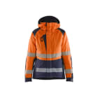 BLAKLAEDER - Damen High Vis WinterjackeHigh Vis Orange/Marineblau XXXL