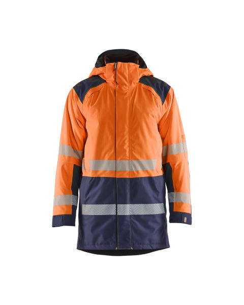 BLAKLAEDER - High Vis WinterparkaHigh Vis Orange/Marineblau XXXL