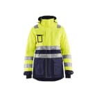 BLAKLAEDER - Damen High Vis Winter ParkaHigh Vis Gelb/Marineblau XL