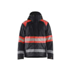 BLAKLAEDER - High Vis WinterjackeSchwarz/High Vis Rot XS