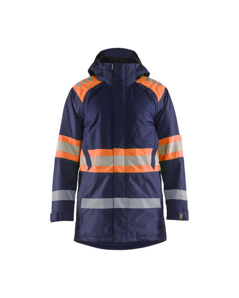 BLAKLAEDER - High Vis WinterparkaMarineblau/Orange M