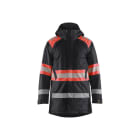 BLAKLAEDER - High Vis WinterparkaSchwarz/High Vis Rot S