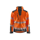 BLAKLAEDER - High Vis Softshell JackeHigh Vis Orange/Mittelgrau XL