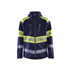 BLAKLAEDER - High Vis Softshell JackeMarineblau/ High Vis Gelb M