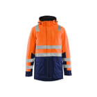 BLAKLAEDER - High Vis ParkaHigh Vis Orange/Marineblau S