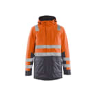 BLAKLAEDER - High Vis ParkaHigh Vis Orange/Mittelgrau XS