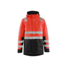 BLAKLAEDER - High Vis ParkaHigh Vis Rot/Schwarz XS