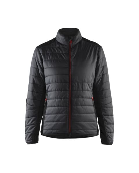 BLAKLAEDER - Damen Jacke warm gefüttertSchwarz/Rot XXXL