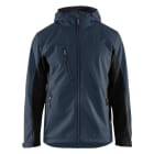 BLAKLAEDER - Softshell Jacke mit KapuzeDunkel Marineblau/Schwarz L